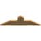 Ekena Millwork Portland Smooth Timber Gable Bracket, Western Red Cedar, 36"W x 10"H x 1 1/2"D x 5 1/2"F, 7/12 Pitch GBW036X10X0206POR00SWR - alternate 5